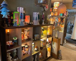 Kitch,  fun lights and accents.