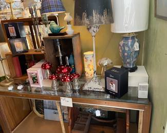 Lamps, nightlights and more.