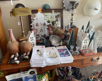 Unique gift items and furniture.