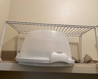 Cake plate, organinzing shelves