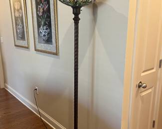 Floor Lamp, Tiffany Style