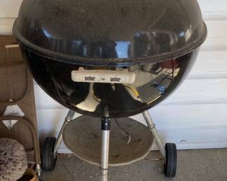 Weber charcoal grill