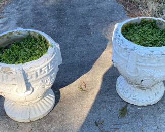 Concrete planters