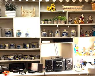 Salmon Pottery and Disney collection 