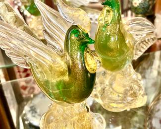 Murano Roosters