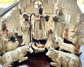 ONE OF THREE NATIVITIES