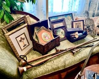 LOTS OF VINTAGE ART.