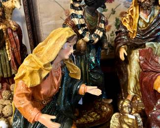 MARK ROBERTS CHRISTMAS NATIVITY.  VERY UPSCALE.