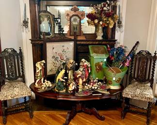 WE'VE MIXED ANTIQUE, VINTAGE, AND MODERN ALL TOGETHER.