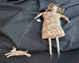 Deborah Banyas clay modern art sculpture
