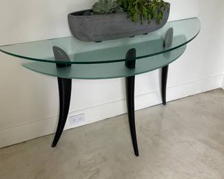Modern Glass Console