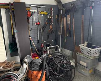 Lots of Garden Tools