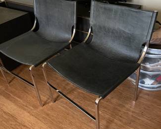 Pair of Modern Lounge Chairs