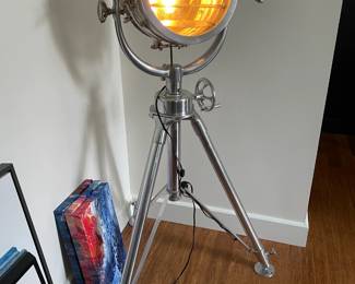 Restoration Hardware Chrome Floor Lamp