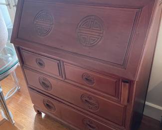 Teak Chest/Desk