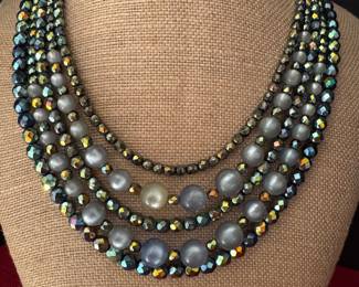 #52 - $54 Unsigned Alice Caviness 1950's necklace 