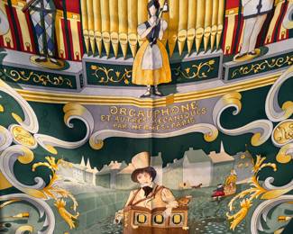 #88 - $250 - Hermes scarf 36" - vintage - Orgauphone - 100% silk - very good condition. 