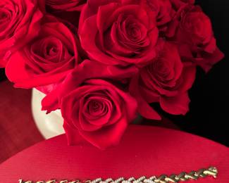 15.  1.5 ctw 14k 22.48 grams Gold & Diamond Bracelet $1400