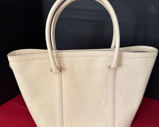 #42 - Lady Dior cream patent purse cannage $1,050