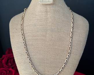 #89 - Men 22" link chain -14kt gold - 23.1 grams - $1550