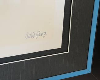 #41 - George Rodrigue - New Orleans - Artist Proof - The Blue Dogs and the Nude - Signed & A/P -$2,200