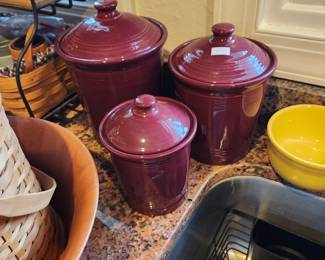 Fiesta canister set