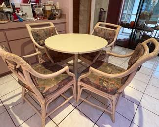 $325 Round kitchen table with chairs