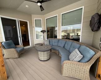 TV on wall is not for sale.