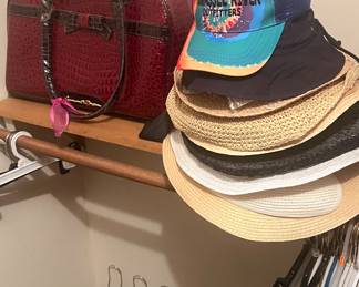 Ladies hats, bags