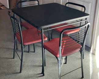 Antique Hamilton Card Table 