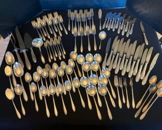 005 Gorham Silver Lyric Silverware