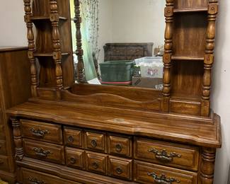 Dresser that matches the queen bed and chester drawers.