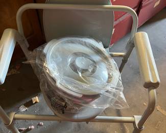 I have a few canes, new shower chair, new potty chair. $20
