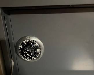 This is a hidden safe inside a file cabinet.  Super rare.  