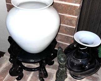 Large ceramic vases