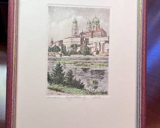 Vintage Watercolor Wall Art