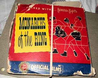 Vintage 8mm Boxing reels