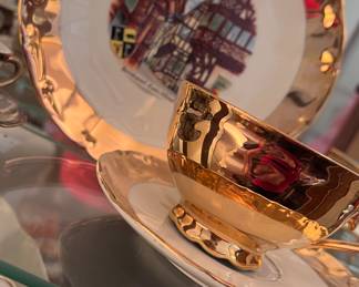 Vintage tea cup collection