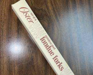 Vintage Fondue Forks