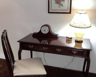 Beautiful Mahogany Writing Desk w/ chair