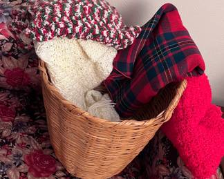 Vintage crocheted blankets