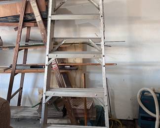 8' step ladder ( rated for 250 pounds )