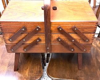 Vintage sewing box