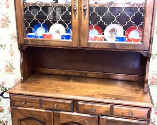 Vintage side board with kitchen storage
