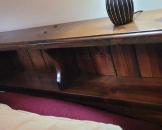 King Size storage headboard