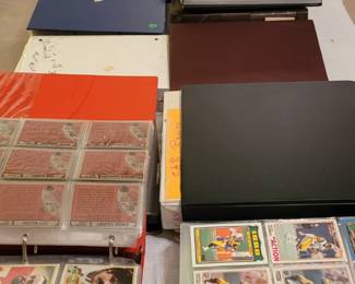 One of 3 tables full of Baseball, Football, Badketball, Nascar, Hockey, etc!