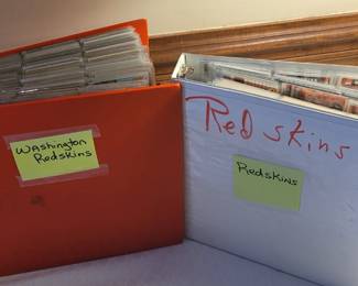 Washington Redskins sports cards