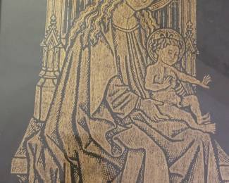 Vintage Brass Rubbings