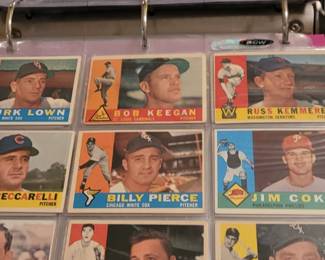 One of over 50 three ring binders of cards put together by the Homeowner.  The amount of effort that went into each binder is amazing and shows a true love of sports