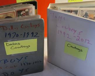 Dallas Cowboys sports cards